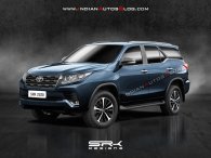 Ảnh dựng Toyota Fortuner facelift mới với thay đổi hấp dẫn