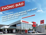 Nissan tạm thời đóng cửa phòng trưng bày và xưởng dịch vụ tại Việt Nam