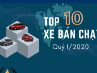 [Infographic]: Top 10 xe ô tô bán chạy nhất thị trường Việt Nam quý I/2020