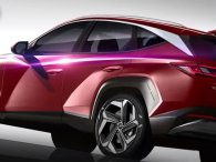 Hyundai Tucson 2021 khoe ảnh dựng