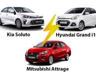 Lựa chọn xe chạy dịch vụ tầm giá 400 triệu: Hyundai i10, Mitsubishi Attrage hay Kia Soluto? Lựa chọn xe chạy dịch vụ tầm giá 400 triệu: Hyundai i10, Mitsubishi Attrage hay Kia Soluto?