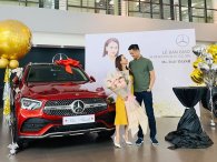 Bảo Thanh - Diễn viên 'Về nhà đi con' sắm Mercedes-Benz GLC 2020 màu đỏ nổi bật