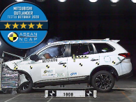 Mitsubishi Outlander lắp ráp tại Việt Nam đạt điểm an toàn tối đa từ ASEAN NCAP