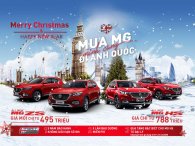 MG ZS giảm giá niêm yết, tặng quà đặc biệt mùa Giáng sinh