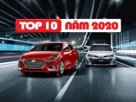 [Infograpic] Top 10 xe ô tô bán chạy nhất năm 2020: Xe Hàn lên ngôi