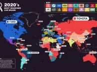 Toyota là thương hiệu xe hơi được tìm kiếm nhiều nhất trên toàn cầu