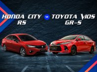 So sánh xe Honda City RS 2021 và Toyota Vios GR-S 2021: Chọn xe sedan thể thao nào?