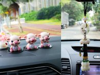 Gắn đồ trang trí táp-lô, vô lăng, gương chiếu hậu gây nguy hiểm như thế nào?