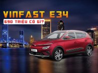 [Infographic] VinFast VF e34 có gì để cạnh tranh với đối thủ trong tầm giá 690 triệu đồng?