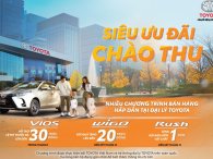 Mua Vios nhận ưu đãi lên đến 30 triệu đồng trong tháng 8