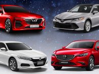 Sedan tầm giá 1 tỷ tháng 8/2021: Camry, Lux A2.0 tụt thảm, duy nhất Mazda 6 tăng nhẹ Sedan tầm giá 1 tỷ tháng 8/2021: Camry, Lux A2.0 tụt thảm, duy nhất Mazda 6 tăng nhẹ