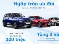 VinFast áp dụng ưu đãi 'kép' cho khách mua xe tháng 10