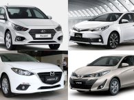 Danh sách Sedan cũ bán chạy cuối năm 2021
