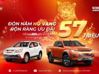 Isuzu hỗ trợ 50% lệ phí trước bạ cho khách mua D-MAX và mu-X, giá trị ưu đãi lên tới 57 triệu đồng