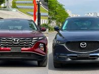 So sánh Hyundai Tucson 2021 và Mazda CX-5 2021: Cùng tầm giá chọn xe lướt nào ngon hơn?