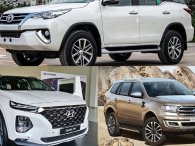 Top 3 mẫu SUV 7 chỗ giữ giá nhất sau 3 năm sử dụng: SantaFe trượt giá ít hơn Fortuner