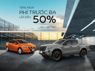 Nissan Việt Nam ưu đãi lên đến 50% phí trước bạ cho khách mua xe Navara và Almera trong tháng 11