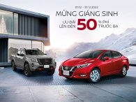 Nissan Việt Nam tiếp tục 'bung lụa', tặng 50% phí trước bạ cho khách mua xe Navara và Almera trong tháng 12