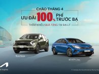 KIA làm 'nóng' thị trường tháng 4 với ưu đãi 100% phí trước bạ cho loạt xe 'ăn khách'
