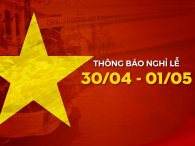 Oto.com.vn thông báo lịch nghỉ lễ Giỗ Tổ Hùng Vương, 30/04 và 01/05/2023