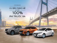 Toàn bộ xe Nissan tại Việt Nam được hưởng ưu đãi 100% phí trước bạ trong tháng 5