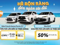 Chào hè với ưu đãi hấp dẫn khi mua Veloz Cross, Avanza Premio và Vios trong tháng 6 Chào hè với ưu đãi hấp dẫn khi mua Veloz Cross, Avanza Premio và Vios trong tháng 6