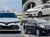 Dòng xe Toyota nào đang có thanh khoản tốt nhất thị trường ô tô cũ?