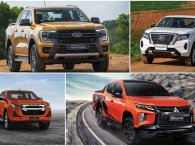 Xe bán tải đua nhau giảm giá nhằm kéo khách hậu tháng Ngâu