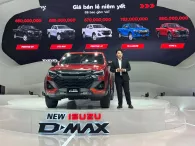 Isuzu D-Max 2024 chọn VMS 2024 'trình làng' với 5 phiên bản, giá khởi điểm 650 triệu đồng