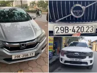 Bỏ phân biệt chữ cái trên biển số đối với xe ô tô