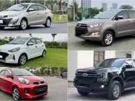 5 mẫu ô tô được chọn mua nhiều nhất trên sàn xe cũ