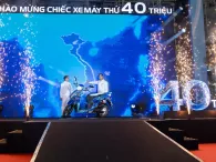 Trung bình hơn 2 người Việt Nam sở hữu 1 xe máy Honda