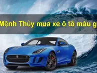 Người mệnh Thủy mua ô tô cần lưu ý gì để tăng phong thuỷ, cầu bình an?