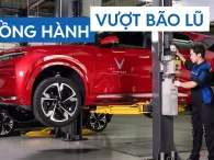 VinFast đồng hành cùng khách hàng vượt qua khó khăn sau mưa lũ VinFast đồng hành cùng khách hàng vượt qua khó khăn sau mưa lũ