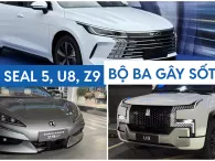 BYD Seal 5 'đổ bộ' đại lý Long Biên, cùng dàn siêu phẩm Yangwang U8 và Denza Z9 GT gây sốt giới mộ điệu