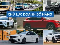 Xe gầm cao thống trị bảng vàng doanh số các hãng năm 2025