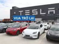 Tesla lấy lại ngôi vua xe điện toàn cầu sau cú trượt dài của đối thủ BYD