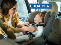 Chưa xử phạt vi phạm ghế trẻ em trên ô tô Chưa xử phạt vi phạm ghế trẻ em trên ô tô