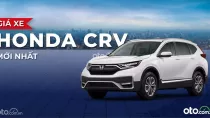 Giá xe Honda CR-V 2025 kèm ưu đãi hấp dẫn tháng 11/2025