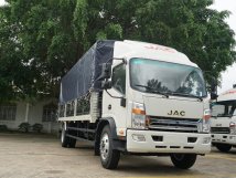 Xe tải JAC 8 tấn thùng dài 7,6m, động cơ Cummins, hỗ trợ trả góp 75%