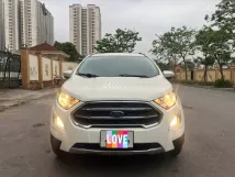 Cần bán Ford EcoSport Titanium 1.5L AT 2018 - Xe SUV 5 chỗ màu trắng đẹp như mới