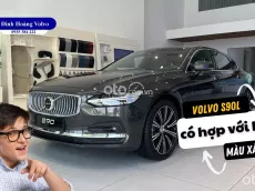 Sẵn xe giao ngay Volvo S90 B6 Ultimate màu Xám Nâu - Đình Hoàng Volvo