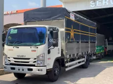 Xe tải isuzu NPR mui bạt tải trọng 3.5 tấn thùng dài 6.2m