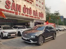 Hyundai Santa Fe 2.2 Dầu Cao cấp 2021 - mua bán ô tô cũ uy tín tại Hà Nội