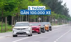 Doanh số VinFast tiệm cận mốc 100.000 xe sau 5 tháng đầu 2026