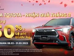 Hỗ trợ lên đến 50% trước bạ và tiền mặt