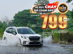 Subaru Forester giảm giá chạm đáy chỉ áp dụng trong tháng 6-2023