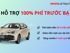 TOYOTA VIOS KHUYẾN MÃI 100% PHÍ TRƯỚC BẠ TRONG THÁNG 9