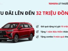 TOYOTA VELOZ KHUYẾN MÃI NGẬP TRÀN TRONG THÁNG 9