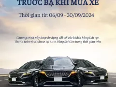 🌸Tặng ngay 100% phí TRƯỚC BẠ KHI MUA XE TRONG THÁNG 9👍